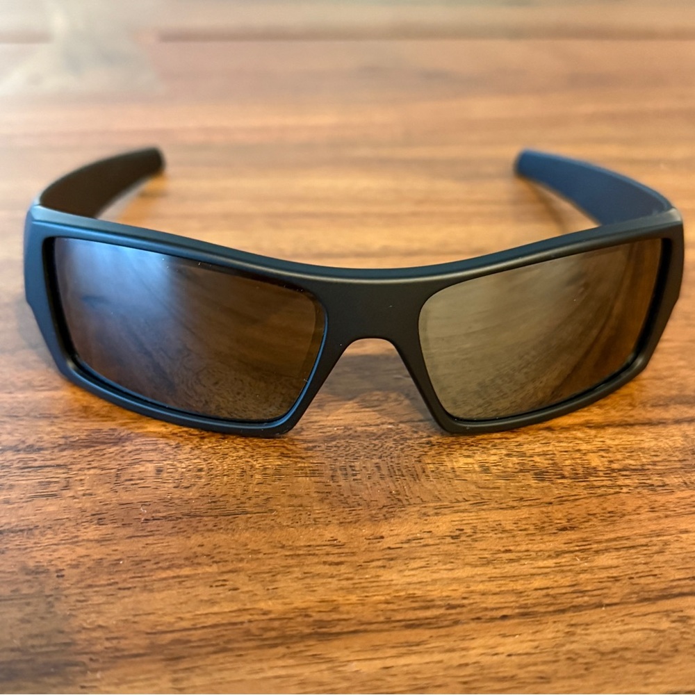 Oakley Gascan Sunglasses - Matte Black Frame/Grey Lenses